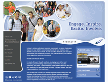 Tablet Screenshot of educationassociations.visuality.com